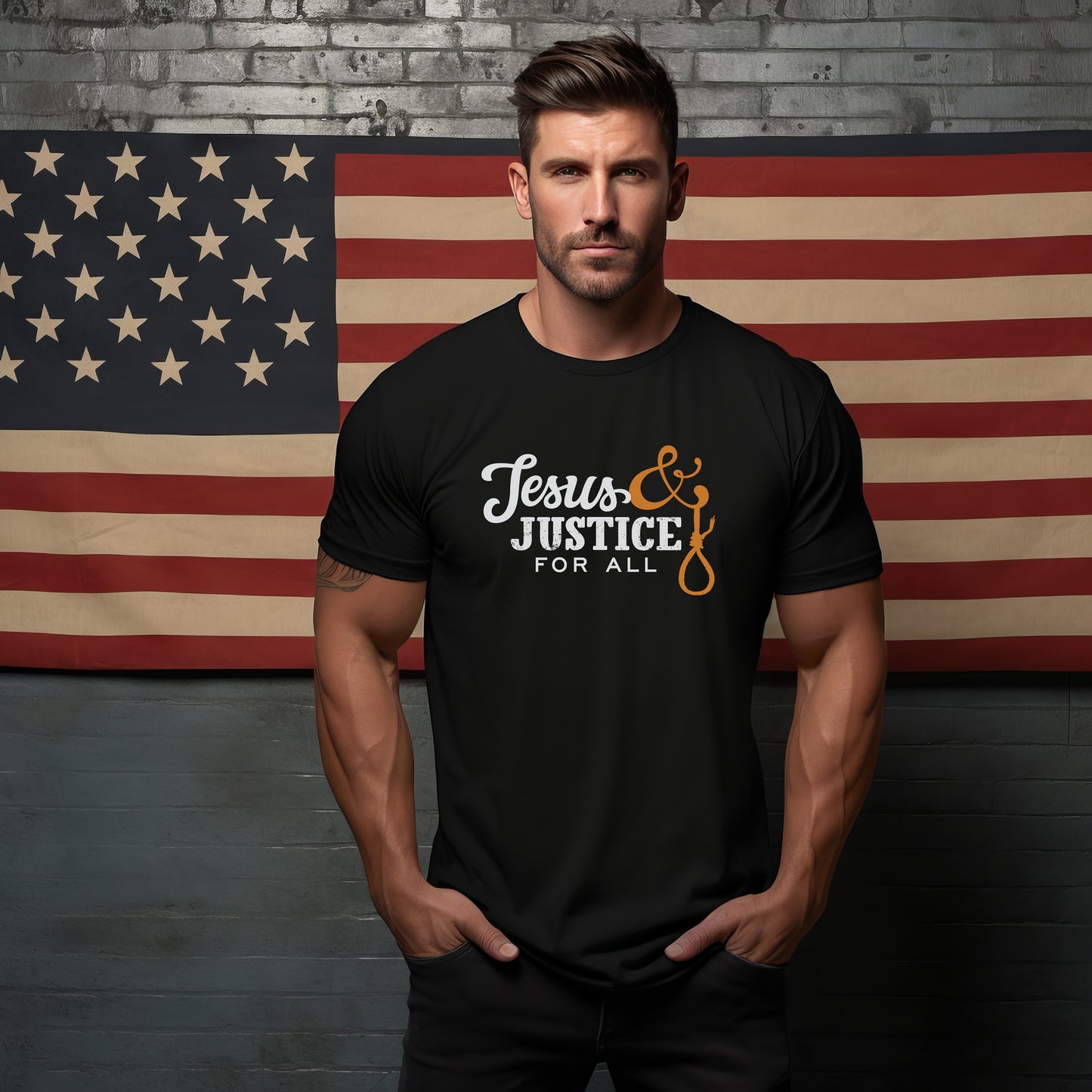 Jesus and Justice Tee